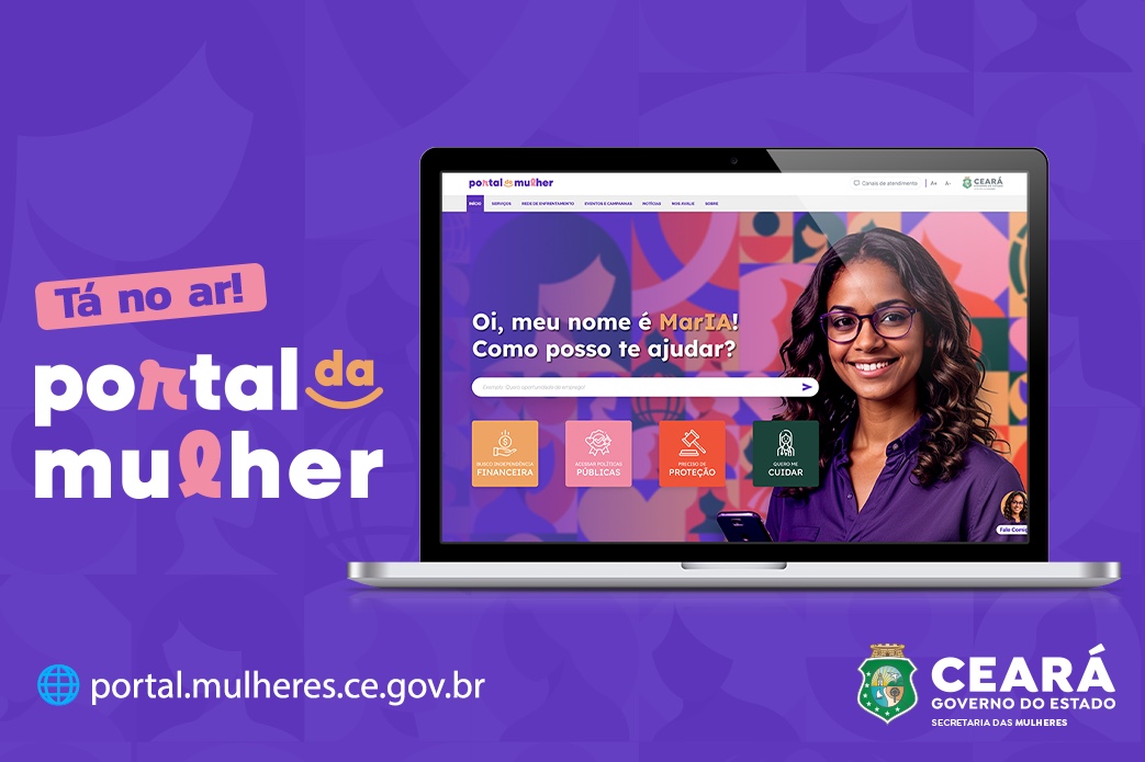 Governo Do Cear Lan A Portal Da Mulher Tecnologia A Servi O Das